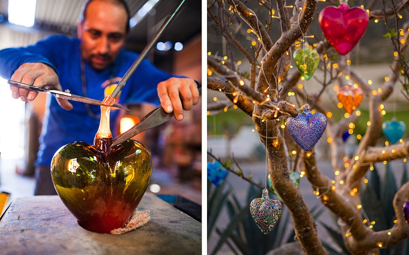 Glass-Blown Hearts