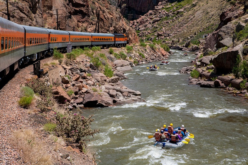 Rafting the Royal Gorge in Colorado