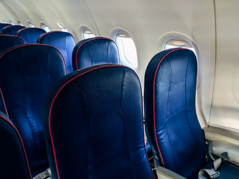 Boarding a plane