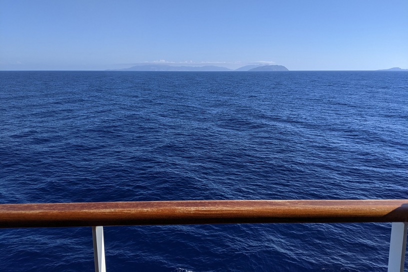 Cruise Ship in Greece