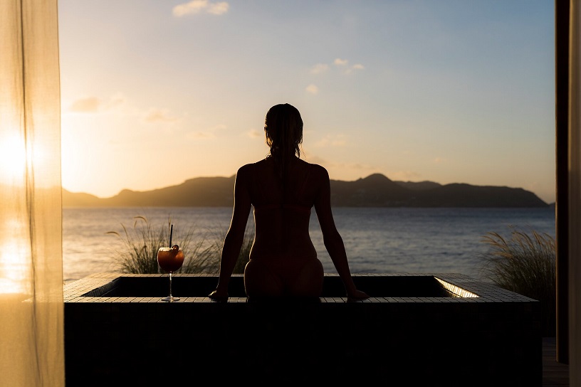 sunset at Hotel Christopher