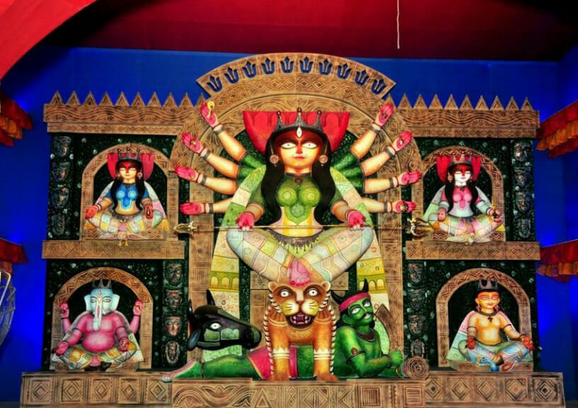 Pandals in kolkata